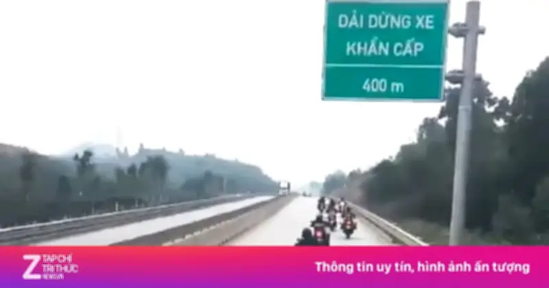 11 Người Nước Ngoài Bị Phạt Vì Đi Môtô Phân Khối Lớn Vào Cao Tốc Tuyên Quang - Phú Thọ
