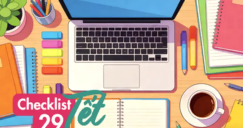 15 Việc Nhỏ Cuối Năm Giúp Học Sinh, Sinh Viên Đón Năm Mới Học Hành Thuận Lợi