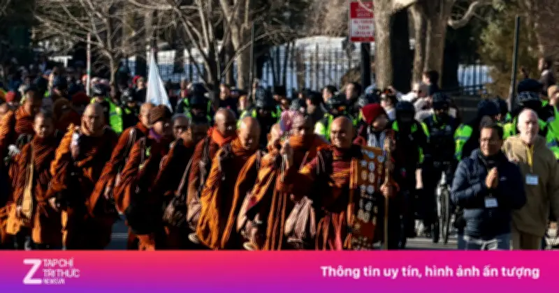 18 nhà sư khép lại hành trình bộ hành 3.700 km vì hòa bình tại Việt Nam