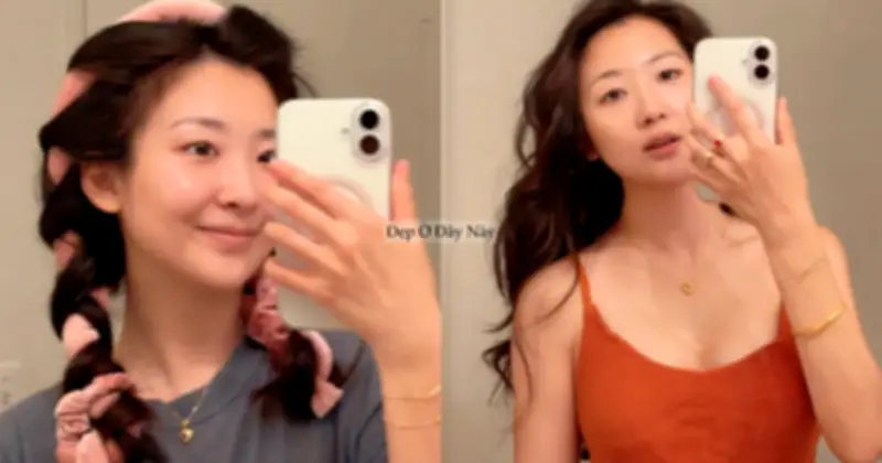 4 Cách Tạo Kiểu Tóc Không Cần Nhiệt, Bảo Vệ Tóc Khỏe Mà Vẫn Đẹp Tự Nhiên