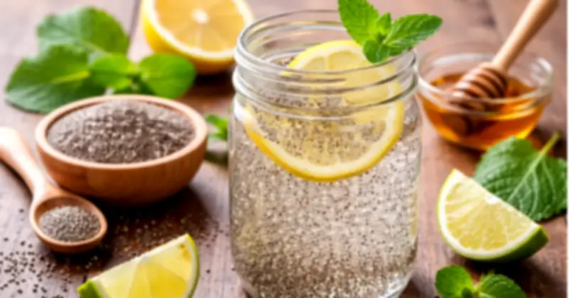 5 Lợi Ích Sức Khỏe Khi Uống Nước Hạt Chia Trước Khi Đi Ngủ