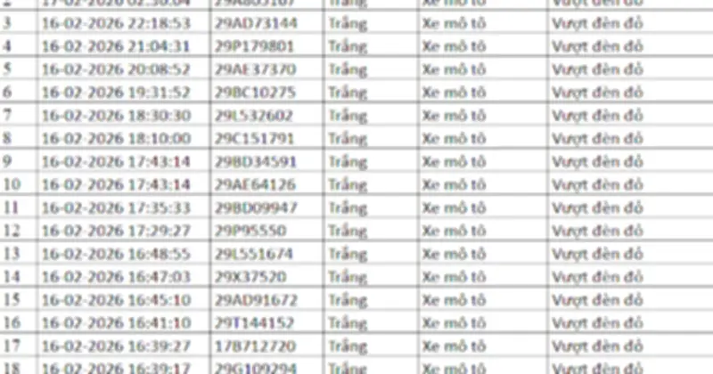 50 Chủ Xe Bị Phạt Nguội Dịp Tết: Mức Phạt Lên Tới 20 Triệu Đồng Theo Nghị Định 168
