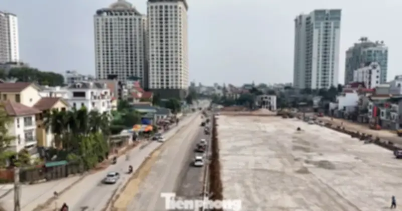 Tuyến đường rộng 90 m ra Hồ Tây thành hình, phục vụ lễ hội Phủ Tây Hồ