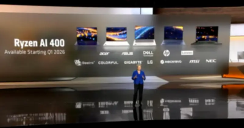 AMD trình làng Ryzen AI 400 Series và mở rộng Ryzen AI Max Series tại CES 2026