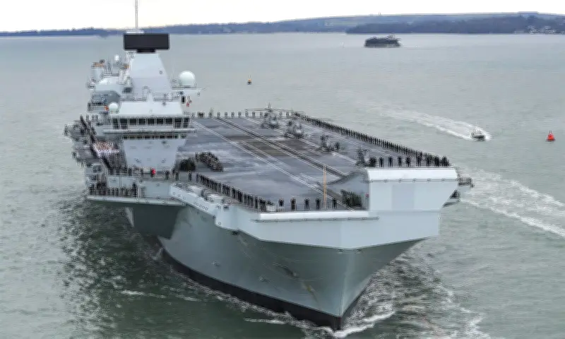 Anh Điều Tàu Sân Bay Prince of Wales Và Tiêm Kích F-35 Tới Bắc Cực Để Răn Đe Nga