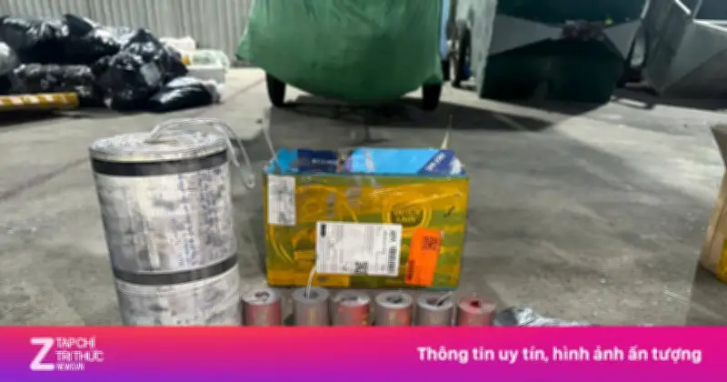 Bắt nhóm đối tượng sản xuất, buôn bán pháo nổ qua đường bưu chính tại Hà Nội