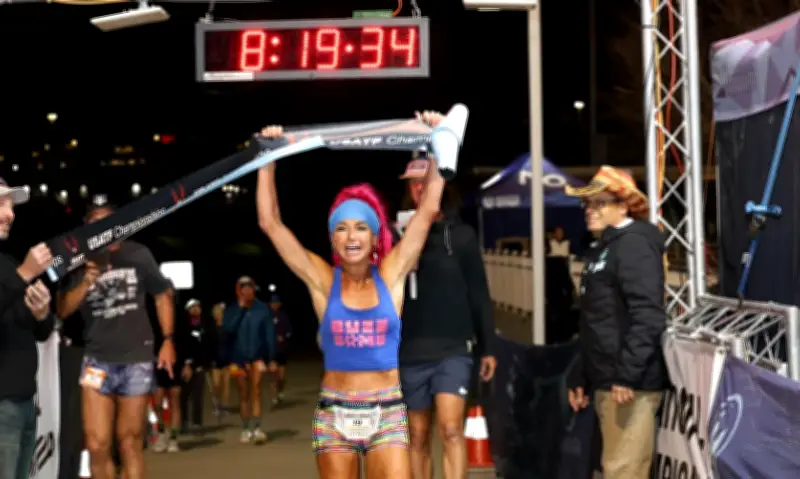 Ashley Paulson Phá Sâu Kỷ Lục Thế Giới 100 Dặm Nữ Tại Giải Jackpot 100 Miles