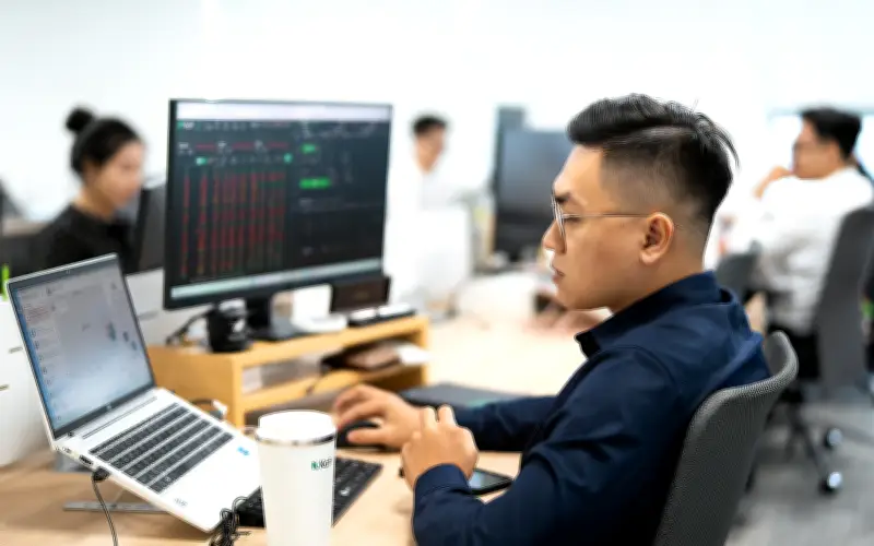 Chứng khoán châu Á tăng mạnh, VN-Index chững lại trong phiên giao dịch cuối năm