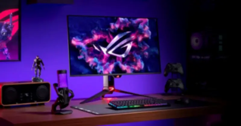 ASUS ra mắt màn hình QD-OLED Gen 3: 4K 240Hz, cải thiện màu đen, giá 31 triệu đồng