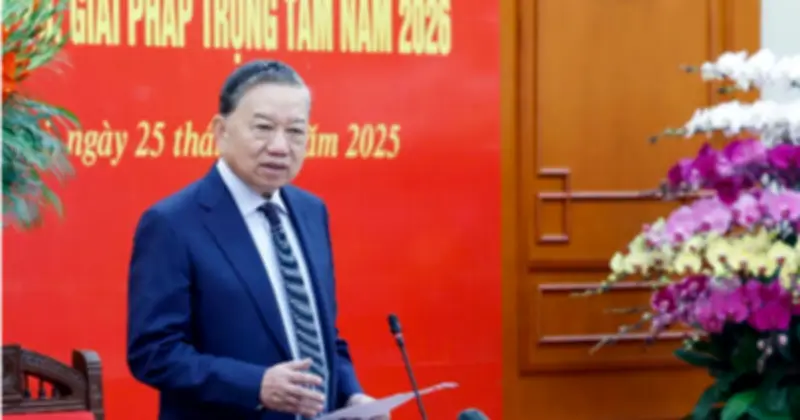 Bộ Công an chủ trì phát triển công dân số, mục tiêu kinh tế số đạt 14,5% GDP năm 2026
