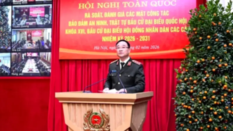 Bộ Công an hội nghị toàn quốc về an ninh trật tự bầu cử Quốc hội khóa XVI