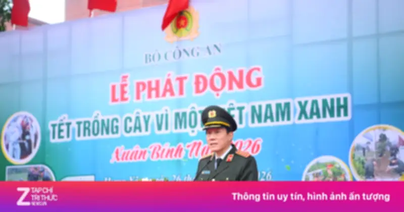 Bộ Công An Phát Động Tết Trồng Cây 2026: Mục Tiêu 4 Triệu Cây Xanh Vì Việt Nam Xanh