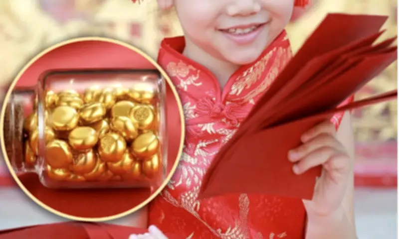 Bé gái 10 tuổi Trung Quốc tích trữ 8 chỉ vàng từ tiền lì xì sau ba năm