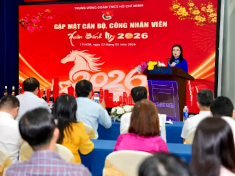 Bí thư T.Ư Đoàn Nguyễn Phạm Duy Trang: Năm 2026 là cơ hội tạo khí thế mới cho thanh niên