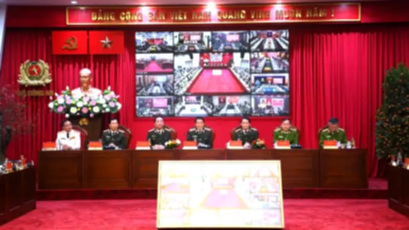 Bộ trưởng Công an Lương Tam Quang chủ trì hội nghị giao ban đầu Xuân 2026