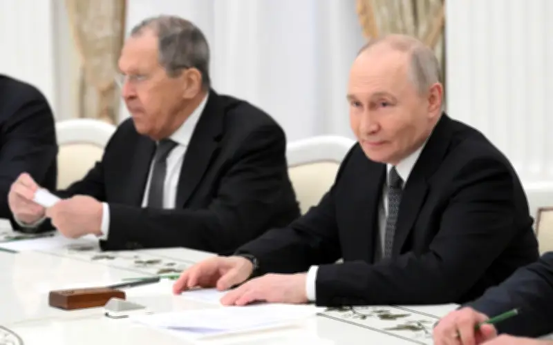 Bộ trưởng Lê Hoài Trung hội kiến Tổng thống Putin, chuyển thông điệp của Tổng Bí thư Tô Lâm