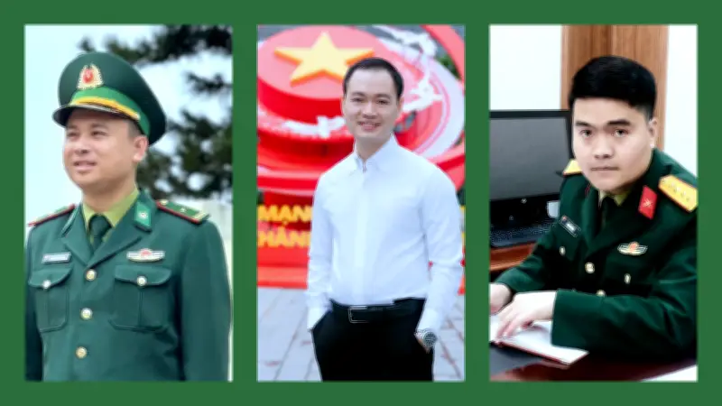 Ba Gương Mặt Trẻ Tiêu Biểu Toàn Quân Được Vinh Danh Với Thành Tích Xuất Sắc