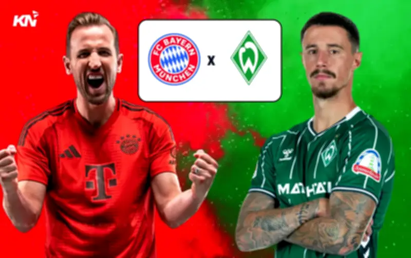 Bayern Munich Dễ Dàng Vùi Dập Bremen Trong Trận Lượt Đi Bundesliga 2025/2026