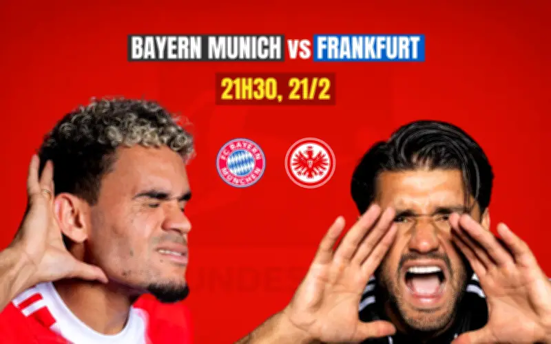 Bayern Munich vs Frankfurt: Cuộc đua vô địch Bundesliga nóng hơn trước trận đấu căng thẳng