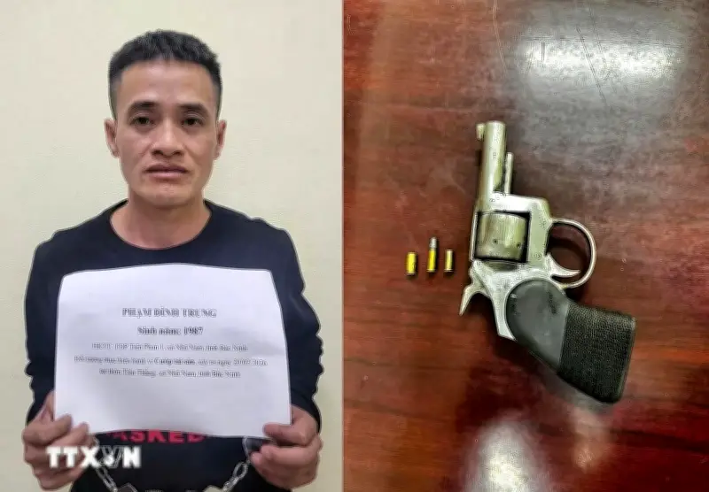 Bắc Ninh Bắt Giữ Đối Tượng Dùng Súng Cướp Ôtô Chỉ Sau Một Giờ Gây Án