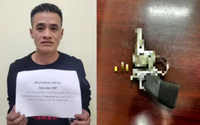 Bắc Ninh: Bắt giữ nghi phạm dùng súng cướp ô tô Toyota Vios trị giá 250 triệu đồng