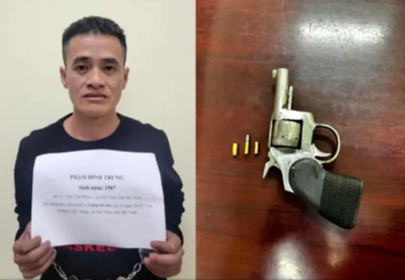 Bắc Ninh: Bắt Nhanh Đối Tượng Dùng Súng Cướp Xe Ôtô Trị Giá 250 Triệu Đồng
