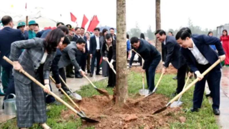 Bắc Ninh Phát Động Tết Trồng Cây Xuân Bính Ngọ 2026 Tại Dự Án Đền Thờ Bác Hồ