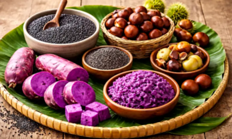 Bác sĩ khuyên ăn mè đen, hạt dẻ, khoai mỡ để bảo vệ gan thận khi trời lạnh