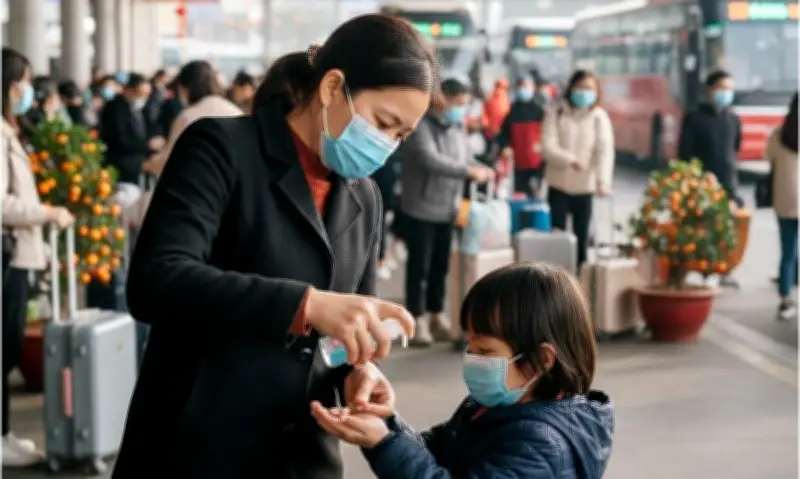 Bác sĩ Nhi khuyên phụ huynh chuẩn bị kỹ cho trẻ di chuyển dịp Tết Nguyên đán