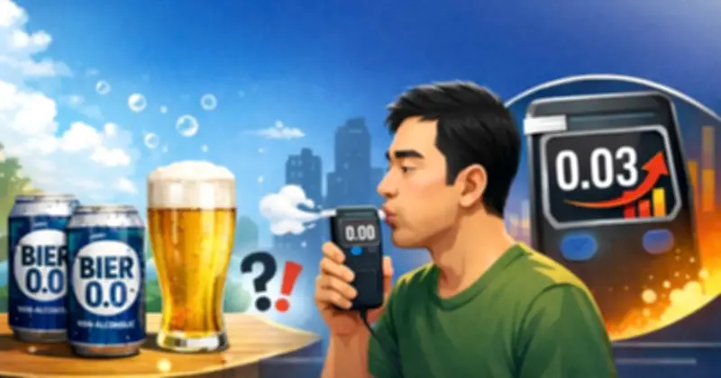 Bia 0 độ vẫn có thể khiến bạn vi phạm nồng độ cồn khi tham gia giao thông