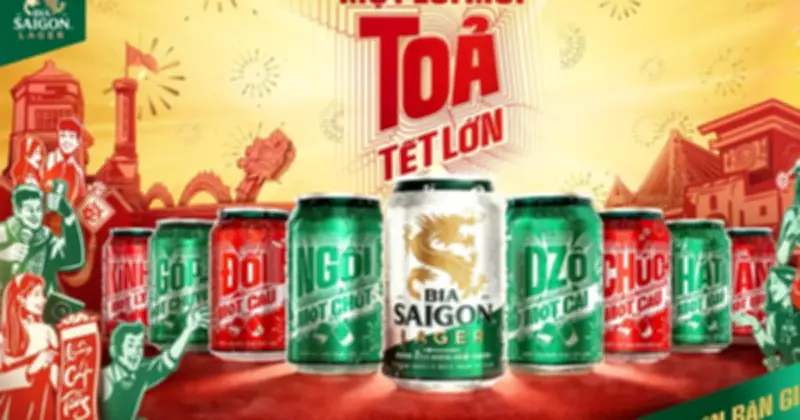 Bia Saigon với lời mời đặc biệt: Lan tỏa văn hóa sum vầy ngày Tết 2026