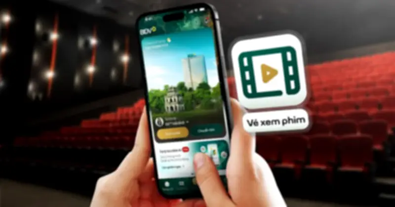 BIDV Giải Cứu Hẹn Hò Valentine: Săn Vé Phim 50% Giờ Ngọ Trên Ứng Dụng