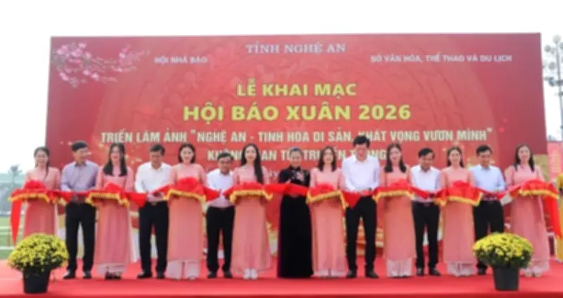 Hội Báo Xuân Bính Ngọ 2026 tại Nghệ An: Tôn vinh báo chí và lan tỏa văn hóa