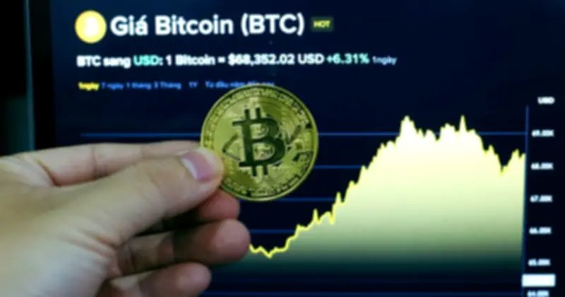 Bitcoin Tăng Mạnh 6,31%, Vượt 68.000 USD Khi Dòng Tiền ETF Đổ Vào