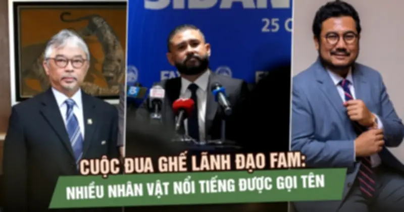 Bóng đá Malaysia chấn động: Toàn bộ Ủy ban điều hành FAM từ chức, cuộc đua ghế nóng bùng nổ