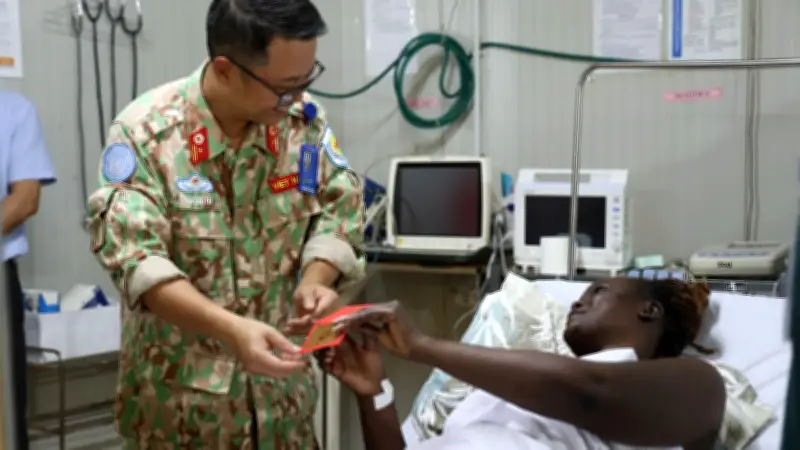 Bệnh viện dã chiến số 7 tại Nam Sudan: Lì xì Tết và lớp học thủ công lan tỏa yêu thương