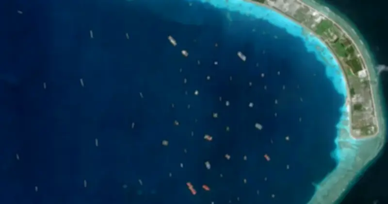 Báo cáo vệ tinh: Hạm đội tàu dân binh Trung Quốc gia tăng hiện diện ở Biển Đông