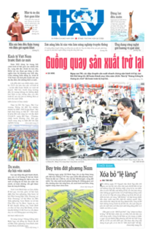 Báo Thời Nay số 1682: Đa dạng thông tin chính trị, kinh tế và xã hội