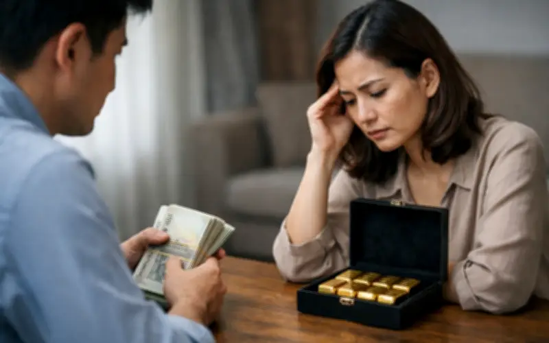 Vay 10 cây vàng cách đây 10 năm, nay bối rối không biết trả 300 triệu hay 2 tỷ