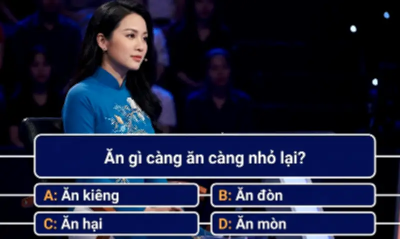 Câu đố hóc búa: Ăn gì càng ăn càng nhỏ lại? Đáp án bất ngờ