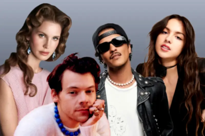 Bruno Mars, Harry Styles, Lana Del Rey, Olivia Rodrigo: Sự trở lại đầy thách thức của các ngôi sao nhạc Pop