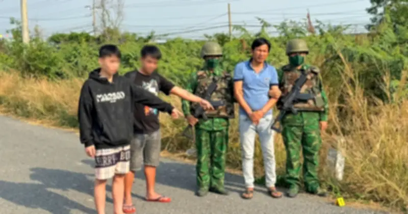 Bắt giữ nhóm đối tượng nhập cảnh trái phép tại cửa khẩu Mộc Bài, Tây Ninh