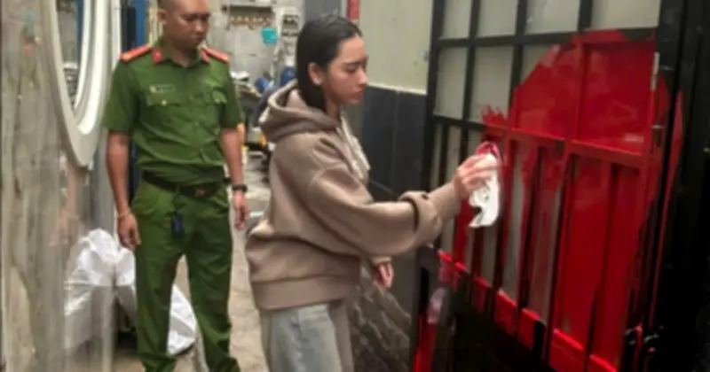 Bắt giữ Phạm Ngọc Mỹ Tiên sau 12 giờ tạt sơn nhà người yêu cũ đêm giao thừa