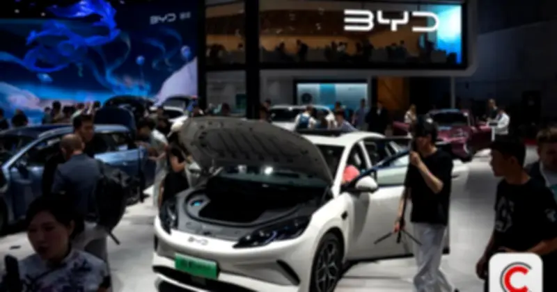 BYD đối mặt thách thức lớn sau khi vượt mặt Tesla, cổ phiếu lao dốc 40%