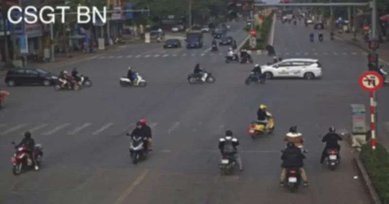 Bắc Ninh: Camera phát hiện 557 phương tiện vi phạm giao thông, ô tô chiếm đa số