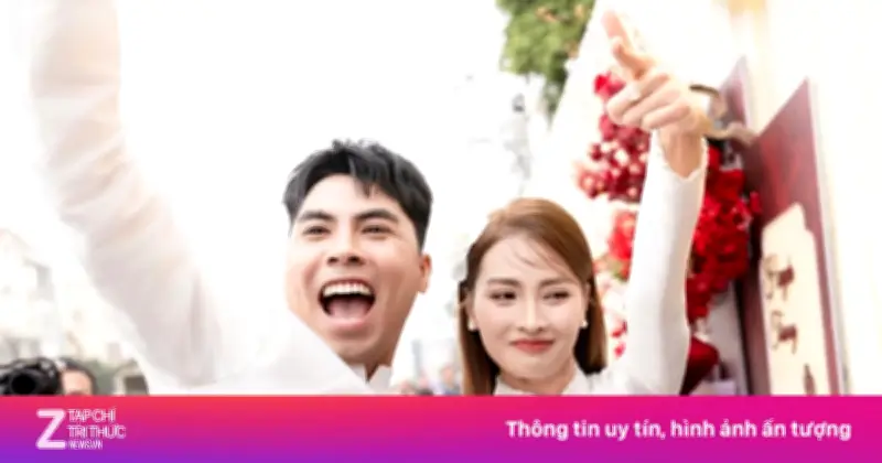 Đức Huy và MC Mù Tạt rạng rỡ trong lễ ăn hỏi đầy cảm xúc tại Phú Thọ