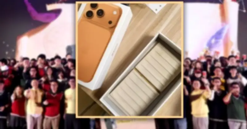 Cú lừa thế kỷ ở tiệc tất niên: Nhân viên trúng iPhone 17 Pro Max, mở hộp chỉ thấy gạch men và kẹo