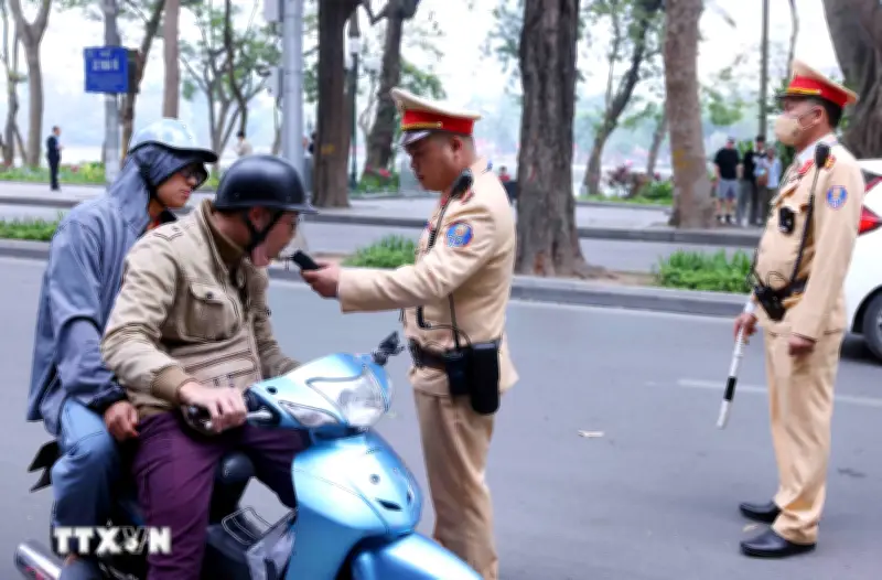 Cả nước đồng loạt kiểm tra nồng độ cồn từ sáng mùng 1 Tết