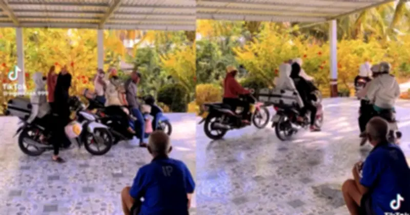 Cụ ông 74 tuổi xúc động tiễn con cháu lên thành phố sau Tết