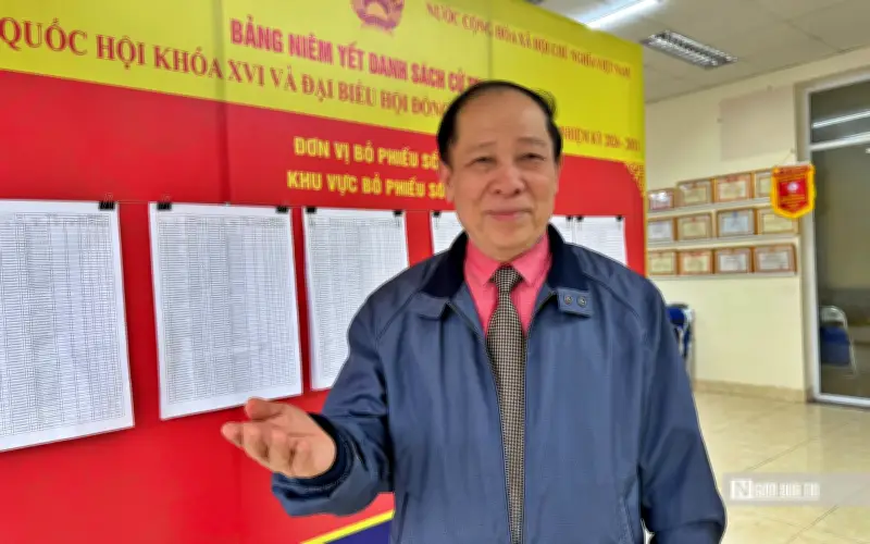 Cử Tri Hà Nội Xúc Động Trong Ngày Bầu Cử: Lá Phiếu Mang Trọng Trách Với Tương Lai Đất Nước